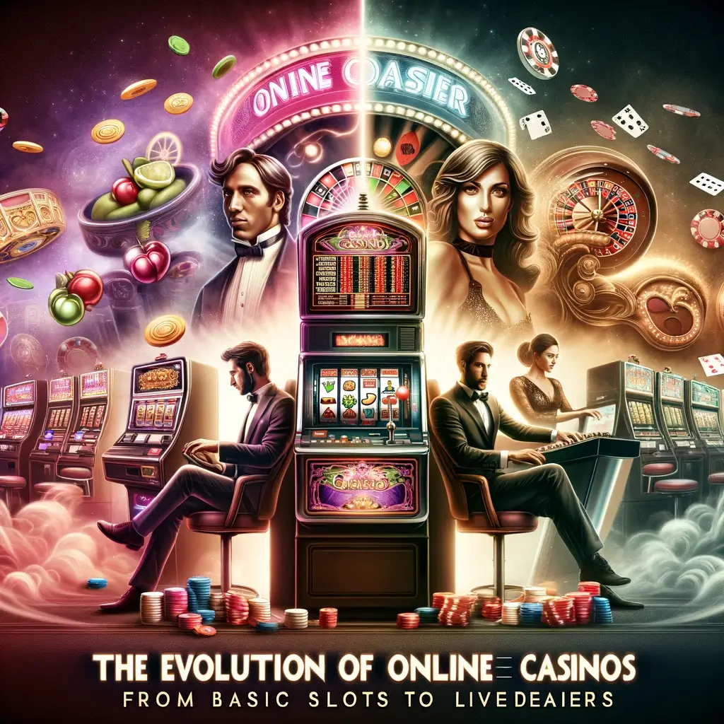 The Evolution of Online Casinos: From Basic Slots to Live Dealers
